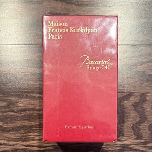 Maison Francis Kurkdjian Rouge 540 Red Packaging